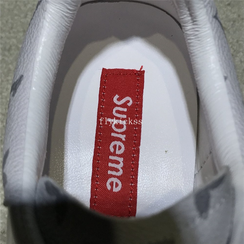 LVS X Supreme White Sport Sneaker